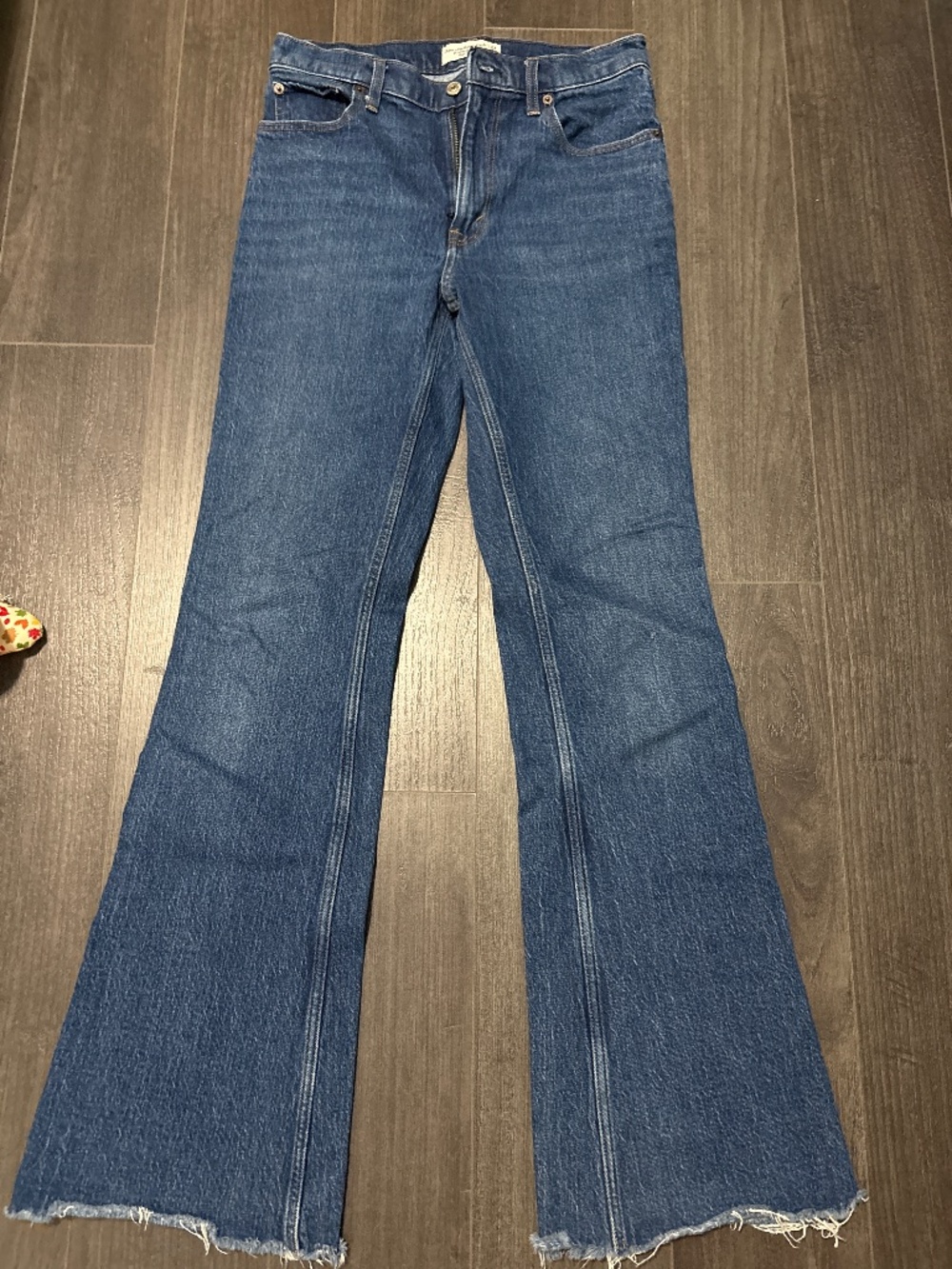 Abercrombie high rise flare